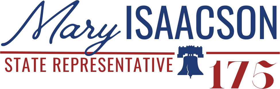 Mary Isaacson for State Representative Logo
